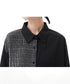 Herringbone Panel Shirt Dress